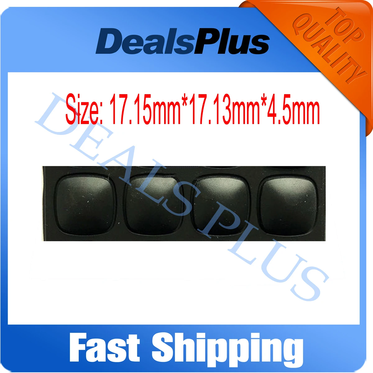 Funda inferior de goma para Dell, ASUS, HP, MSI, Lenovo, U310, U410, 17,15mm x 17,13mm x 4,5mm, lote de 4 unidades, novedad