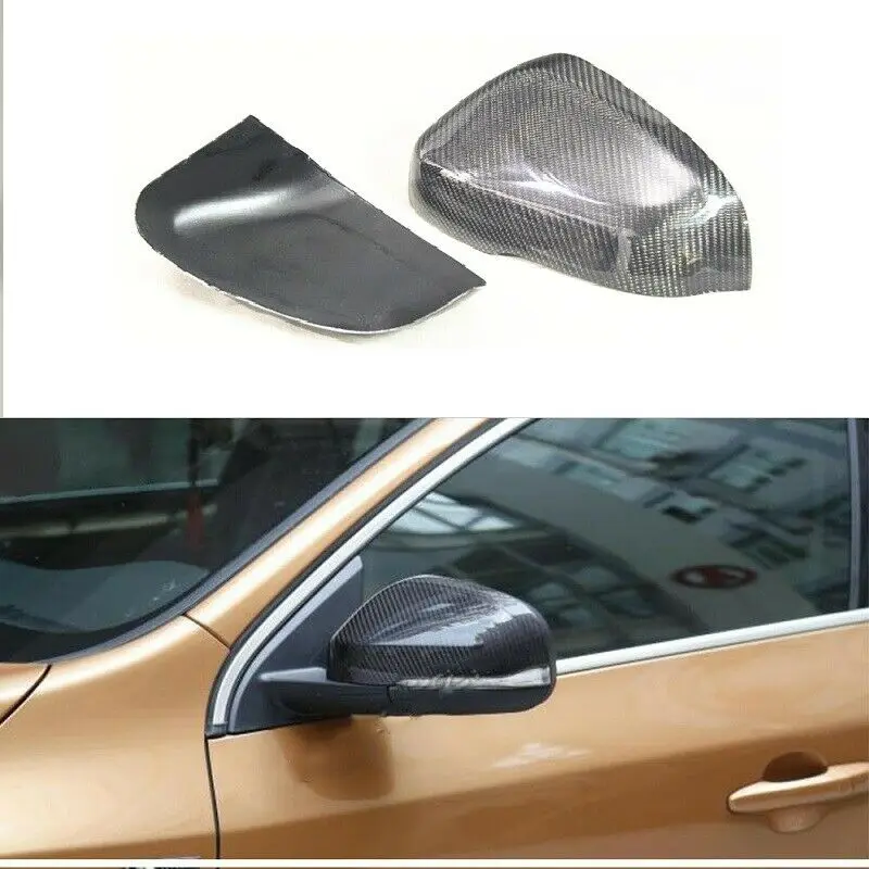 

Real Carbon Fiber Side Mirror Covers Caps Shell Housing Fit for Volvo S60 V60 V40 2011 2012 2013 2014 2015 2016 2017