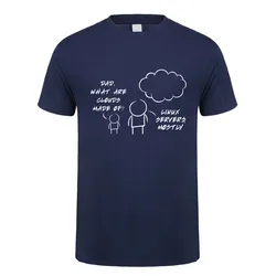 Linux servers Mostly Cloud T Shirt Summer Men Short Sleeve Cotton Computer Programmer Tshirt Funny Man T-shirts JL-108