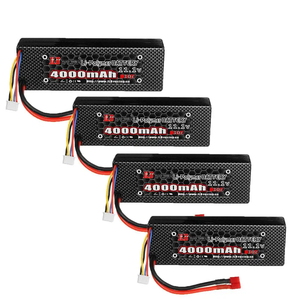 Original JLB Series RC racing 11.1V 4000mAh 30C 3S Lipo Battery For JLB Series 11101 21101 31101 J3 1/10 Rc Car battery Spare