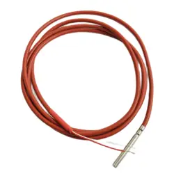 2/3 Wires PT1000 Temperature Sensor Thermistor Silicone Gel Coated 1.5Meters Probe 45mm*5mm -50-180 centigrade RTDs