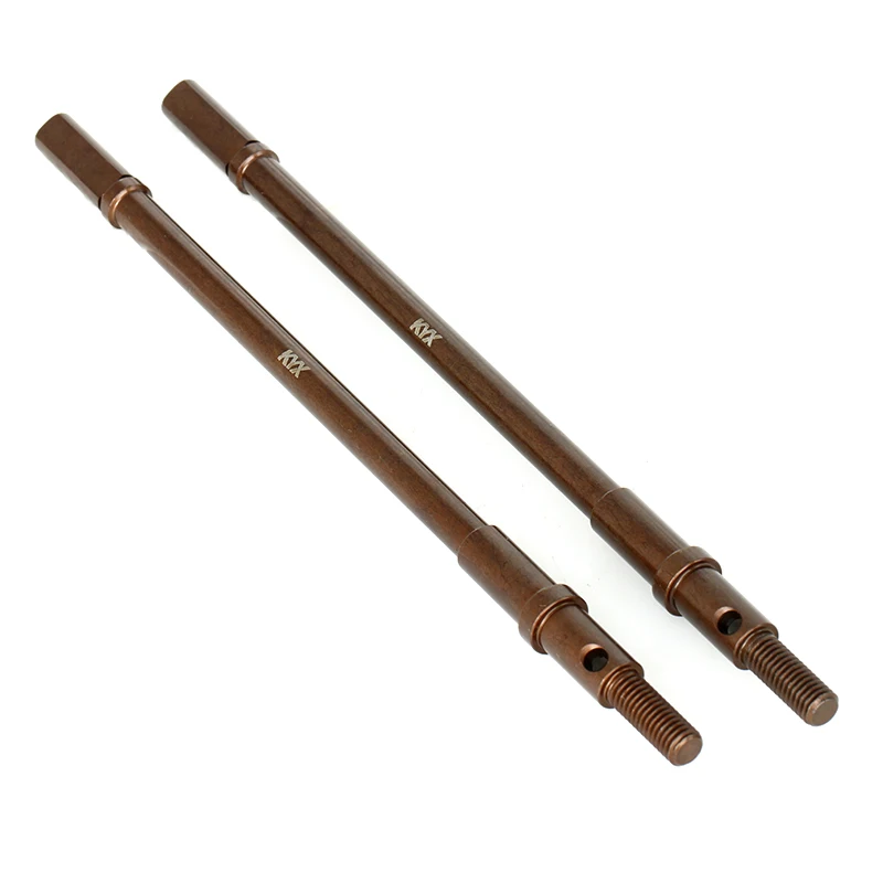 KYX Racing Hardened Steel  AR90 Axle Drive Shaft Set Rear Upgrades Parts Upgrades for 1/6 RC Crawler Car Axial SCX6 AXI05000