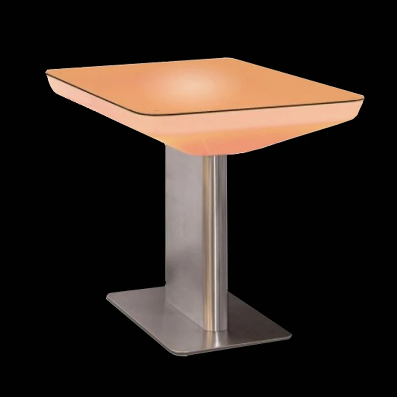 LED déco lumineuse intérieur/extérieur Table de Bar Cuisine Bar Table de Cocktail SK-LF22 (L88 * W54 * H100cm) 2 pièces/lot