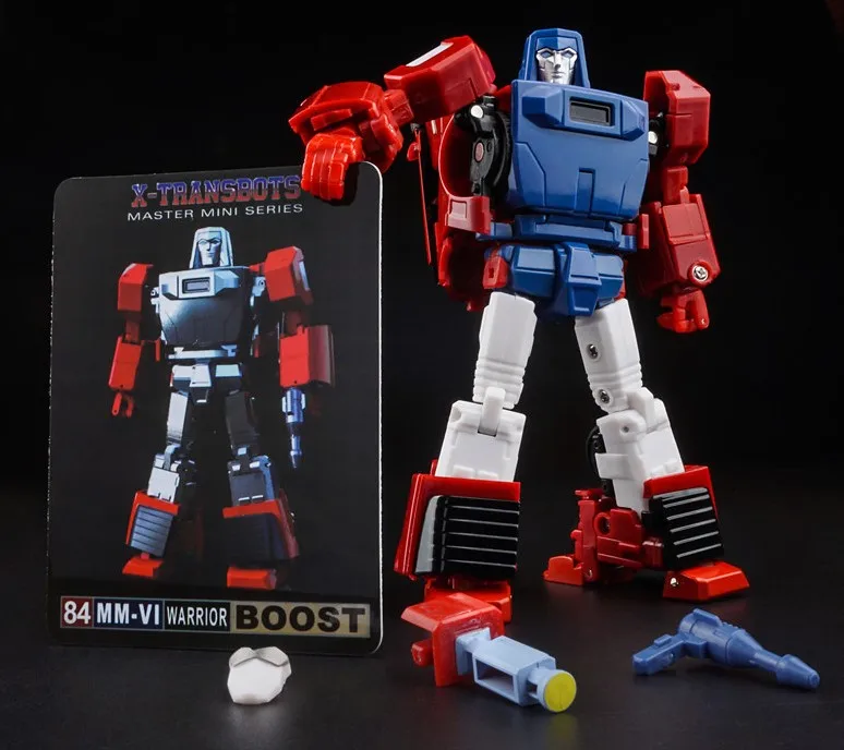 New Transformation Toy X-TRANSBOTS MM-VI MM-6 Boost Toon Ver.Figure In Stock