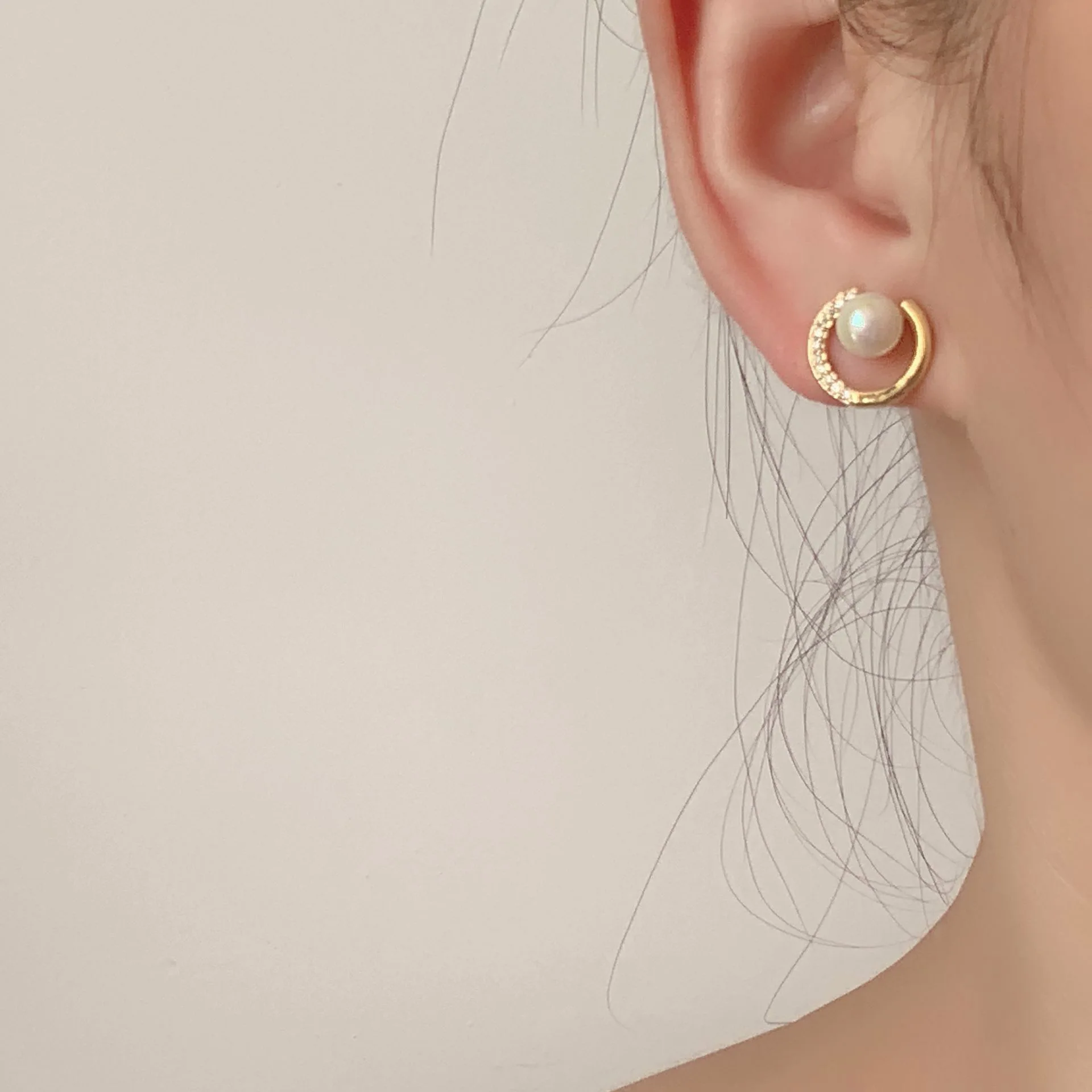 Simple Silicone Mosquito Coil Ear Clip Without Pierced Geometric Round Bead Earrings For Women Gift Wholesale