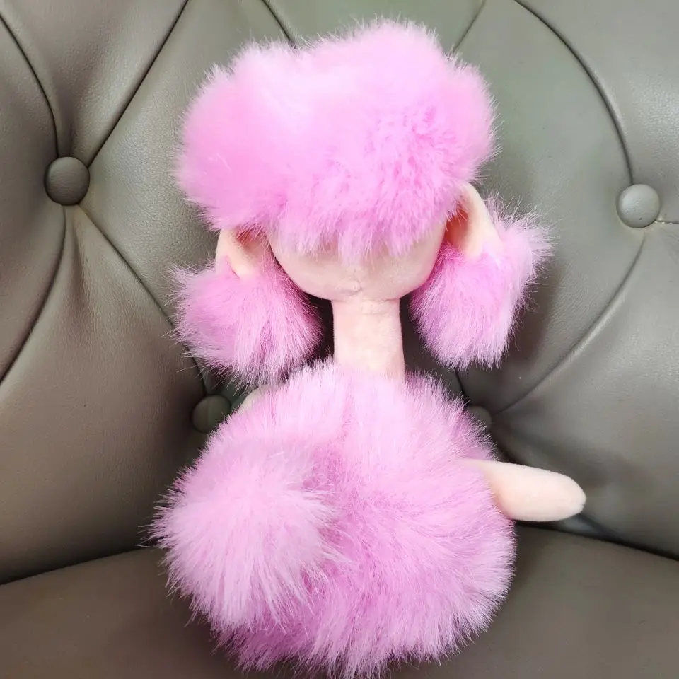 15 CM Ty Beanie Glittering Big Eyes Camilla Pink Poodle Cute Plush Baby Toy Stuffed Dog Doll Birthday Gift for Boys and Girls