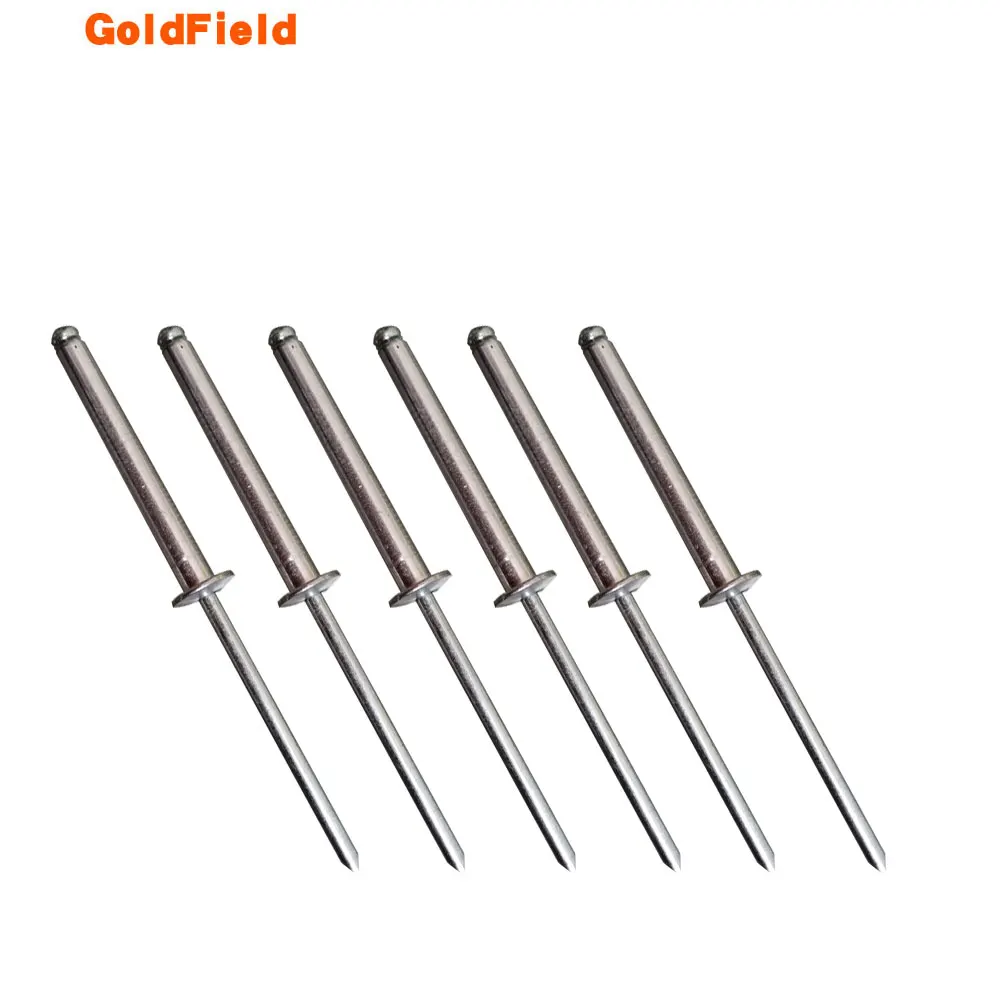 

top quality 3.2x25 aluminum blind rivets pop rivet GB12618 Aluminium Mushroon Head Break Mandrel Blind Rivets Nail