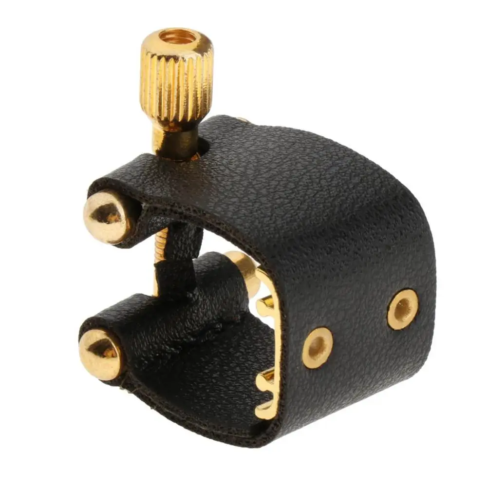 Saxophone Fastener Clip Alto Tenor Soprano Sax Ligatures Fastener Cap for Saxophone Clarinet Bakelite Mouthpiece