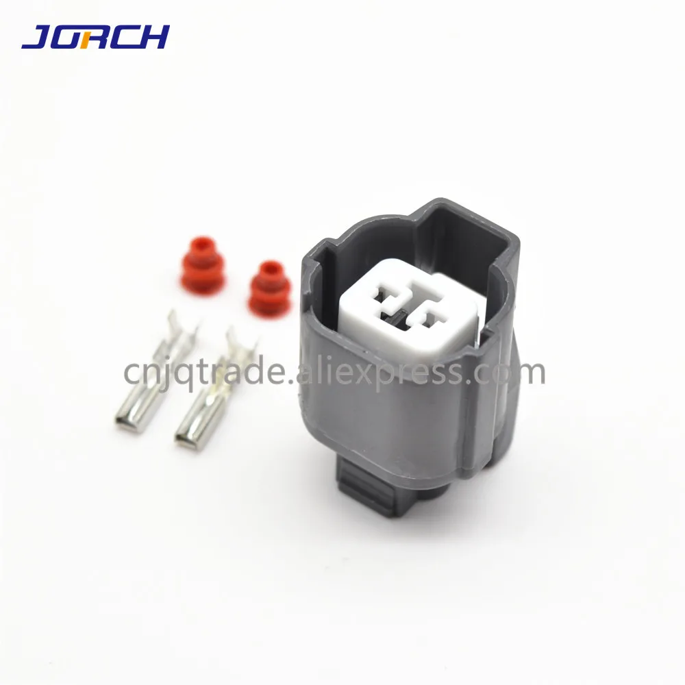 10 sets 2 pin female waterproof auto electrical connector for Sumitomo 6189-0129 for Honda fog light horn socket