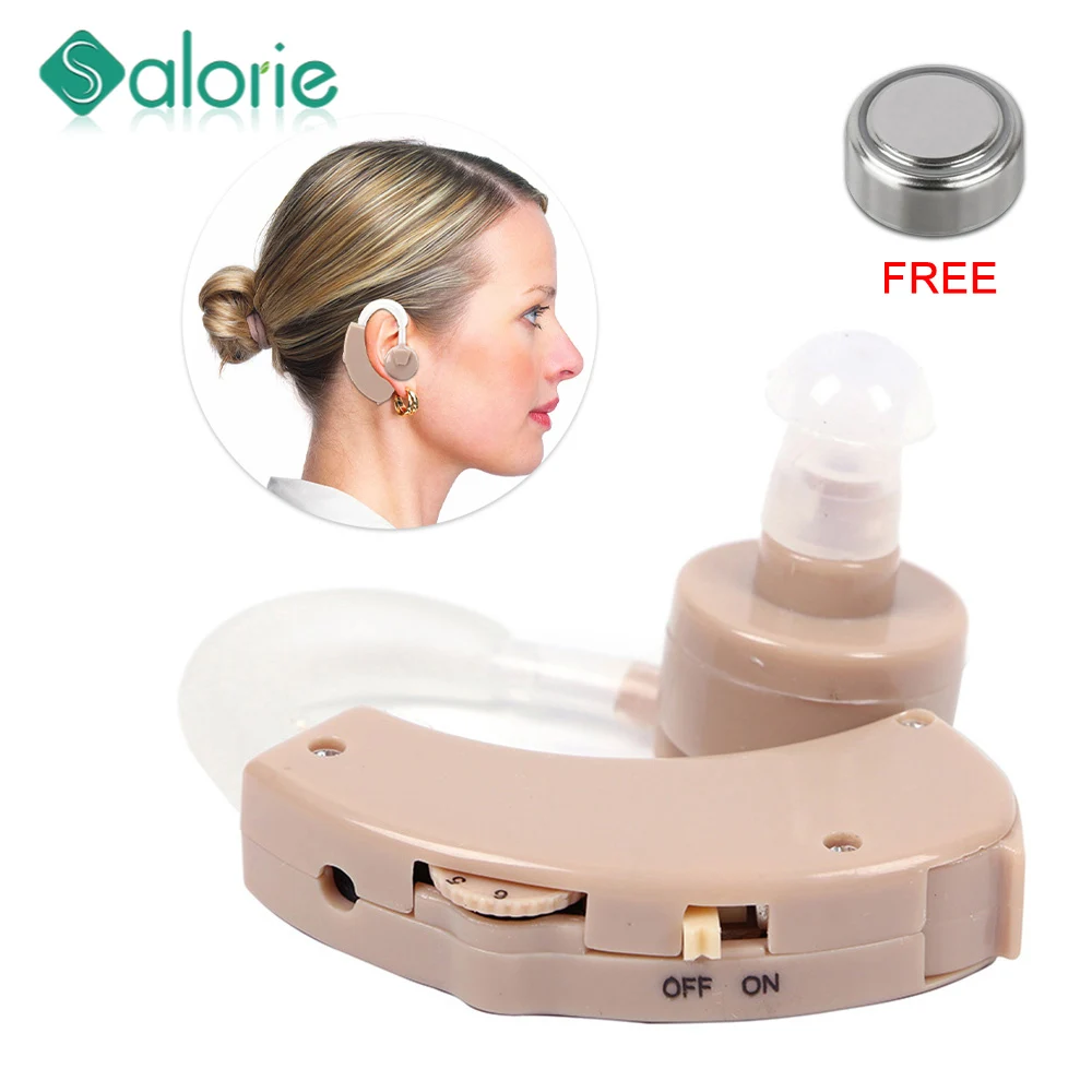 Sound In-ear Amplifier Super MINI Hearing Aid Aids Device Adjustable Tone Personal Ear Care Tools High quality Health Care