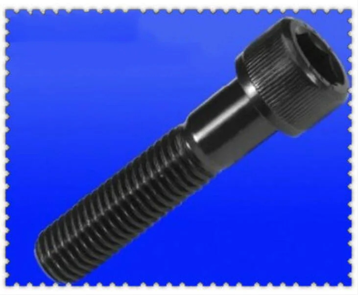 

1pcs 5/8-11 UNC inner hex socket screws allen round head grain knurled half thread bolts male screw carbon steel 115mm-300mm L