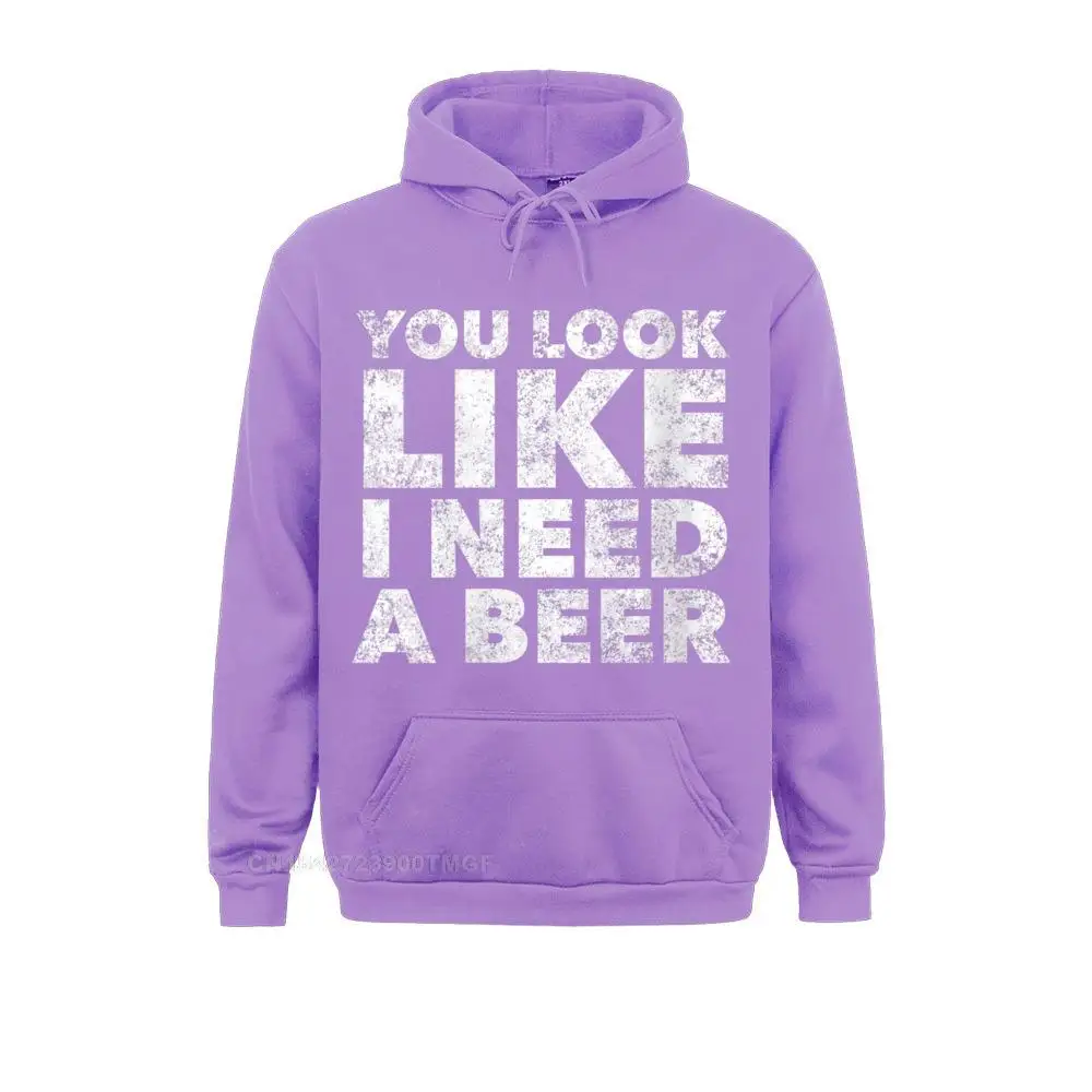 Womens You Look Like I Need A Beer - Funny Drinking Alcohol Drunk Streetwear Hoodie Group For Women Hoodies Hoods Prevalent