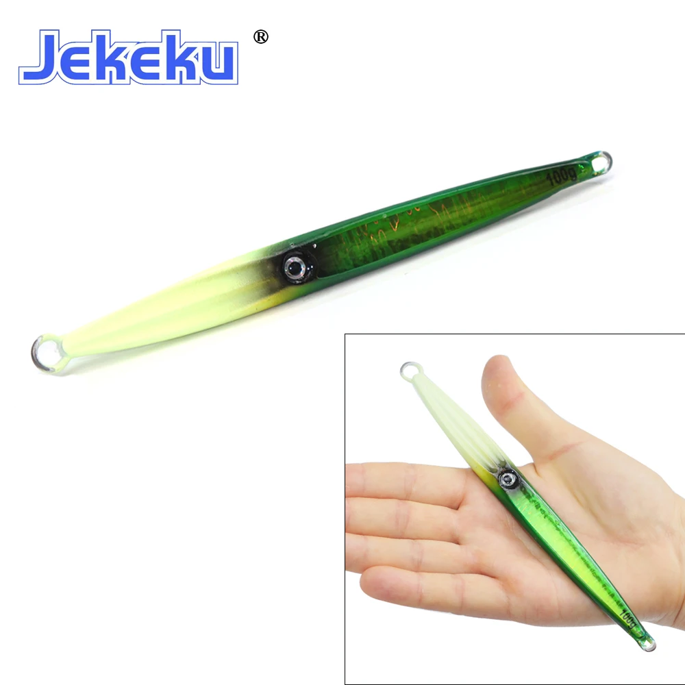Metal Jig Squid para pesca en salwater JEKEKU New – Vástago largo - imagen 4