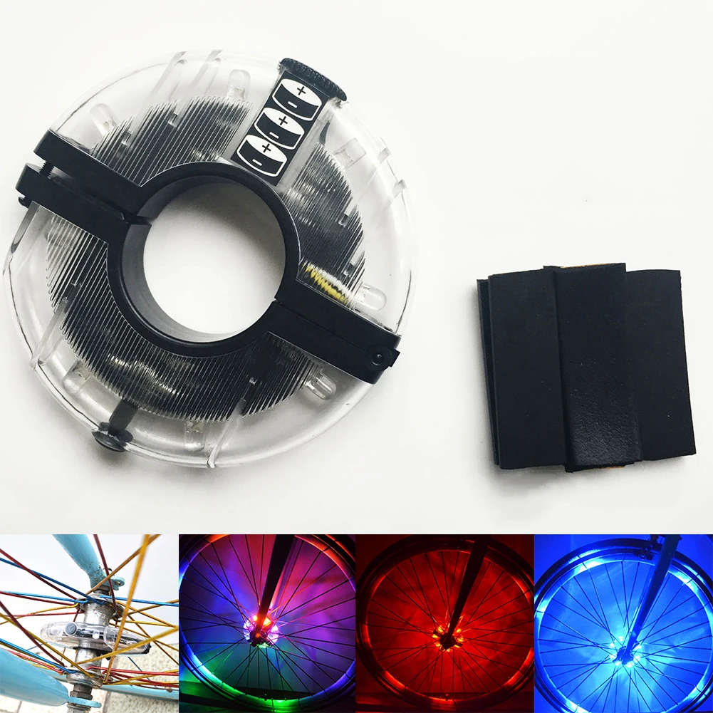 Wink Bicycle Hub Lights LED Magic Front Tail Spoke Wheel Warning Light Bicycle Lamp Cycling Bike Accessories