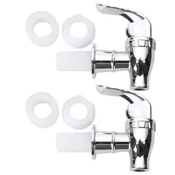 17mm Beer Faucet Tap HomeBrew Homebrew Barrel Fermenter Wine Beer Beverage Juice Dispenser Faucet Replacement Tools 2pcs/set