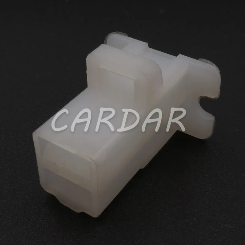 1 Set 2 Pin White ABS Wiring Socket Automotive Connector Household Plug - Image 3