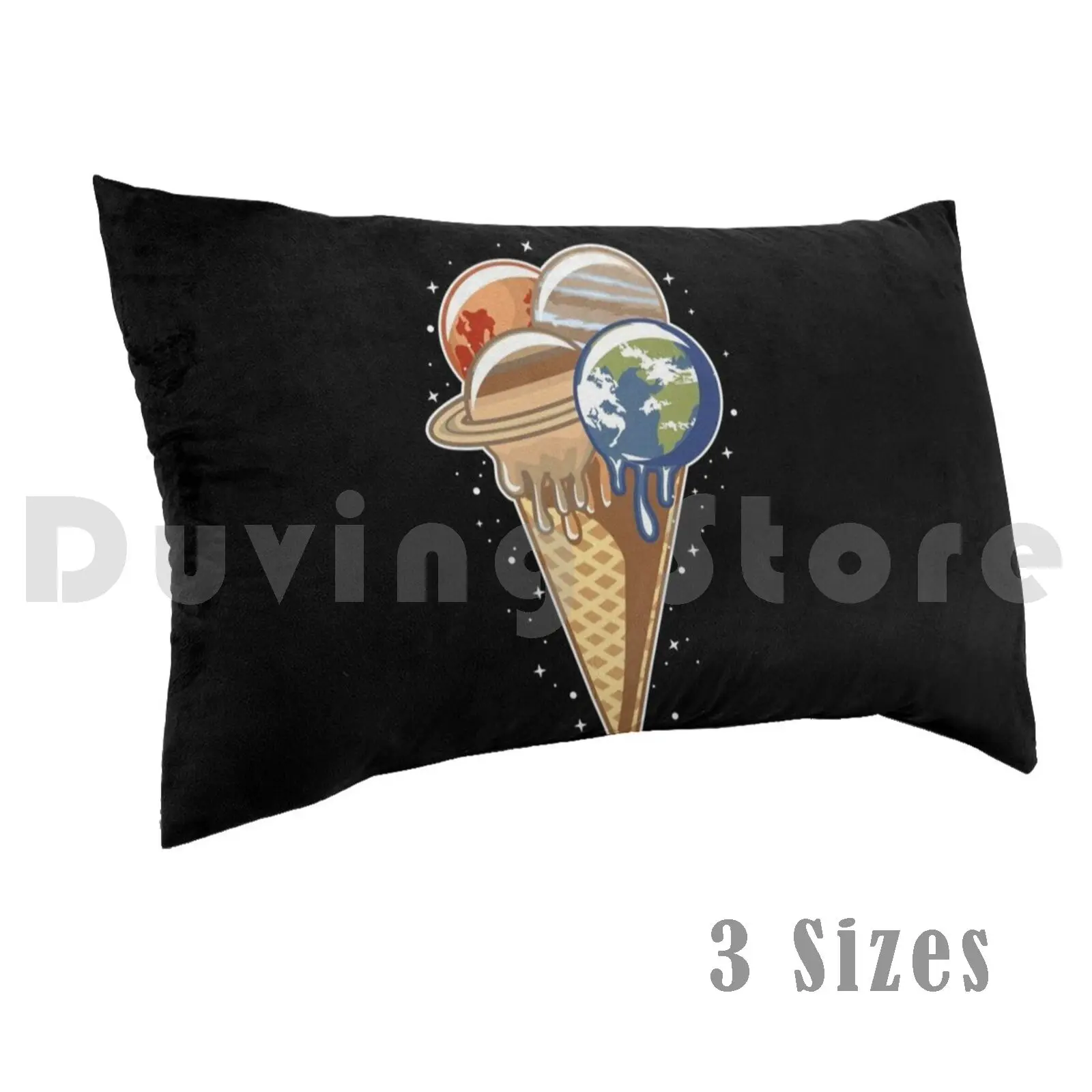 Pillow Case Planet Ice Cream 76 Ice Cream Ice Cream Food Cream Icecream Ice Treats Tasty