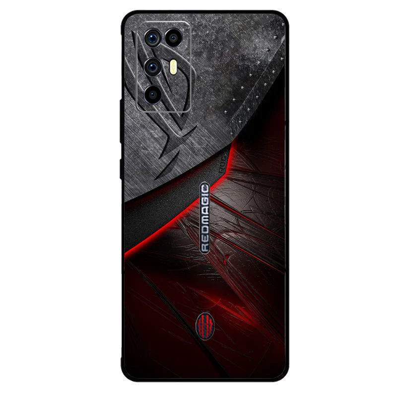 Voor Zte Nubia Red Magic 6 6 Pro 6R 2021 Telefoon Case Soft Tpu Mobiele Cover Redmagic 6R 5G 5S 3 3S Fashion Cartoon Geschilderd Shell