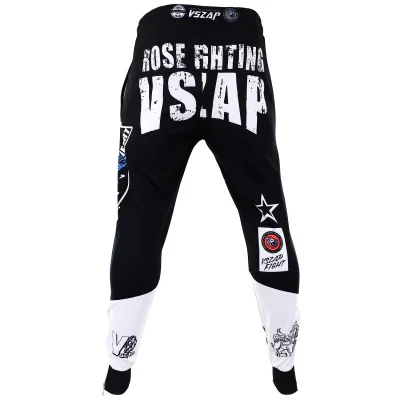 VSZAP-Fitness Training Rose Pants, Muay Thai, Sanda, MMA Fighting, Fighting, Running, Kick Boxing Spodnie sportowe