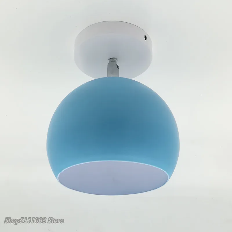 Nordic Led Ceiling Light Macaron Modern Ceiling Lamp for Living Room Bedroom Luminaire Indoor Lights Ball Lamp Lighting Fixtures