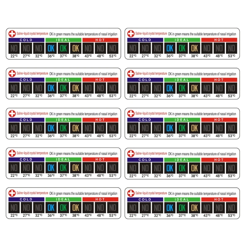 LCD เครื่องวัดอุณหภูมิ Aquarium เครื่องวัดอุณหภูมิของเหลวสติกเกอร์กาวสำหรับ Homebrew ถังปลาหมักเบียร์ไวน์