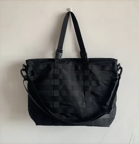 Bolso de mano informal de nailon de gran capacidad, bolso de hombro versátil, paquete funcional, valise SF