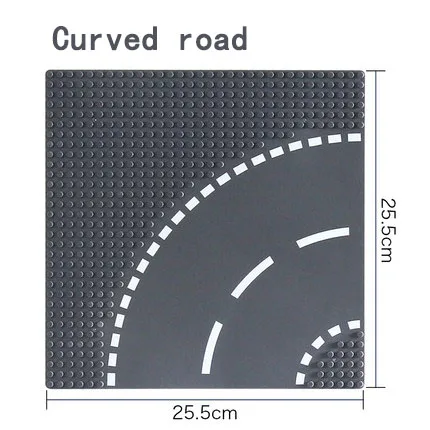 3PCS Klassische Grundplatten Blöcke 32x32 32x16 Punkte Gebäude Grundplatten Ziegel Montage Stadt Straße MOC freunde Stadt Spielzeug – Detail 22