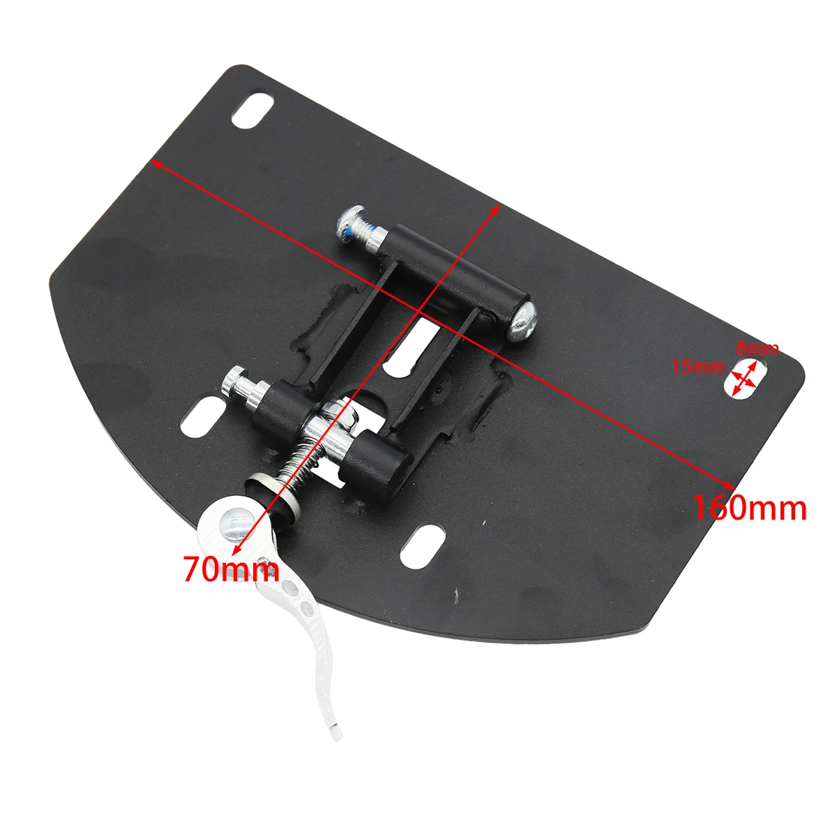 10 pollici Scooter elettrico reggisella morsetto sella Base in metallo tubo sella inferiore per KUGOO M4/M4 PRO/M5 accessori di riparazione