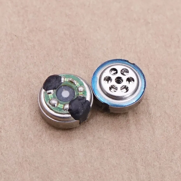 وحدة مكبر صوت سماعة مع لفائف مزدوجة متحركة ، 10 مللي متر ، 2 قطعة ، غشاء جرافين مركب ، تيتانيوم