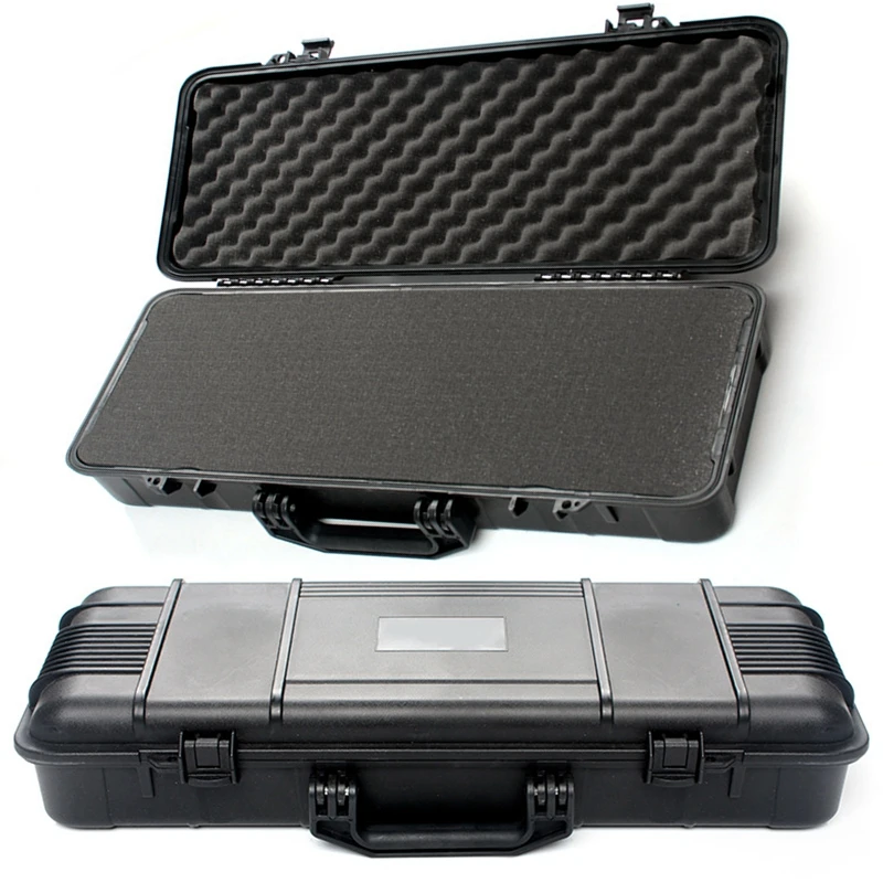 GC-6 Hunting Pistol Gun Case Sealed Instrument Box Toolbox Shockproof Lights Sights Storage Protection Suitcase