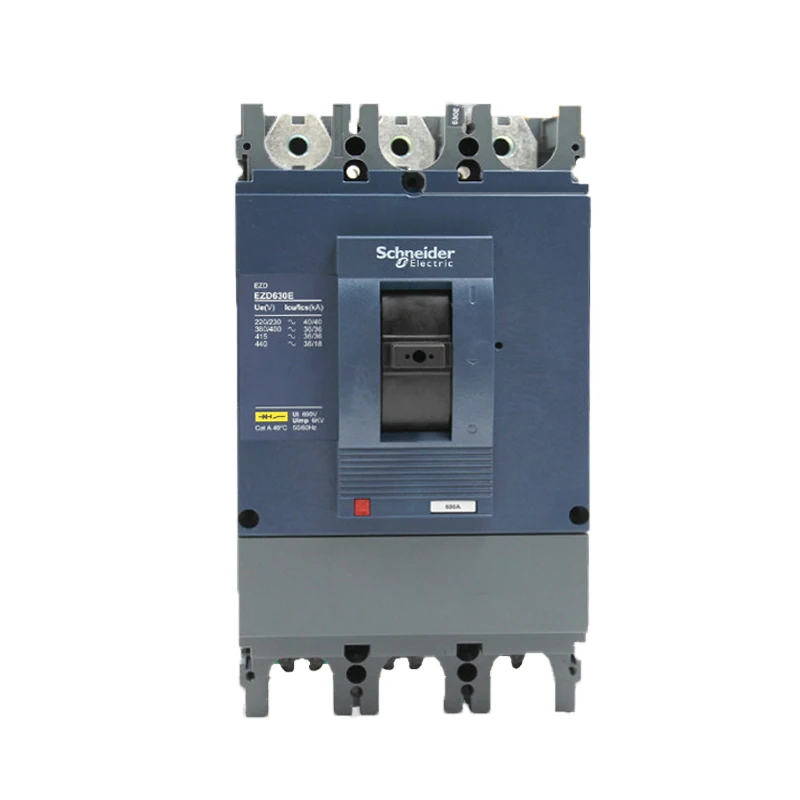 Leakage Protection Moulded Case Circuit Breaker Air Switch EZD-630M3P500A Fixed Type 380 / 400VAC50KA