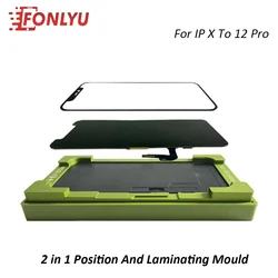 Universal Alignment Position Mold For iPhone 12 11 Pro Max OCA Glass LCD Screen Mould Location Rubber Mat YMJ Laminating Machine