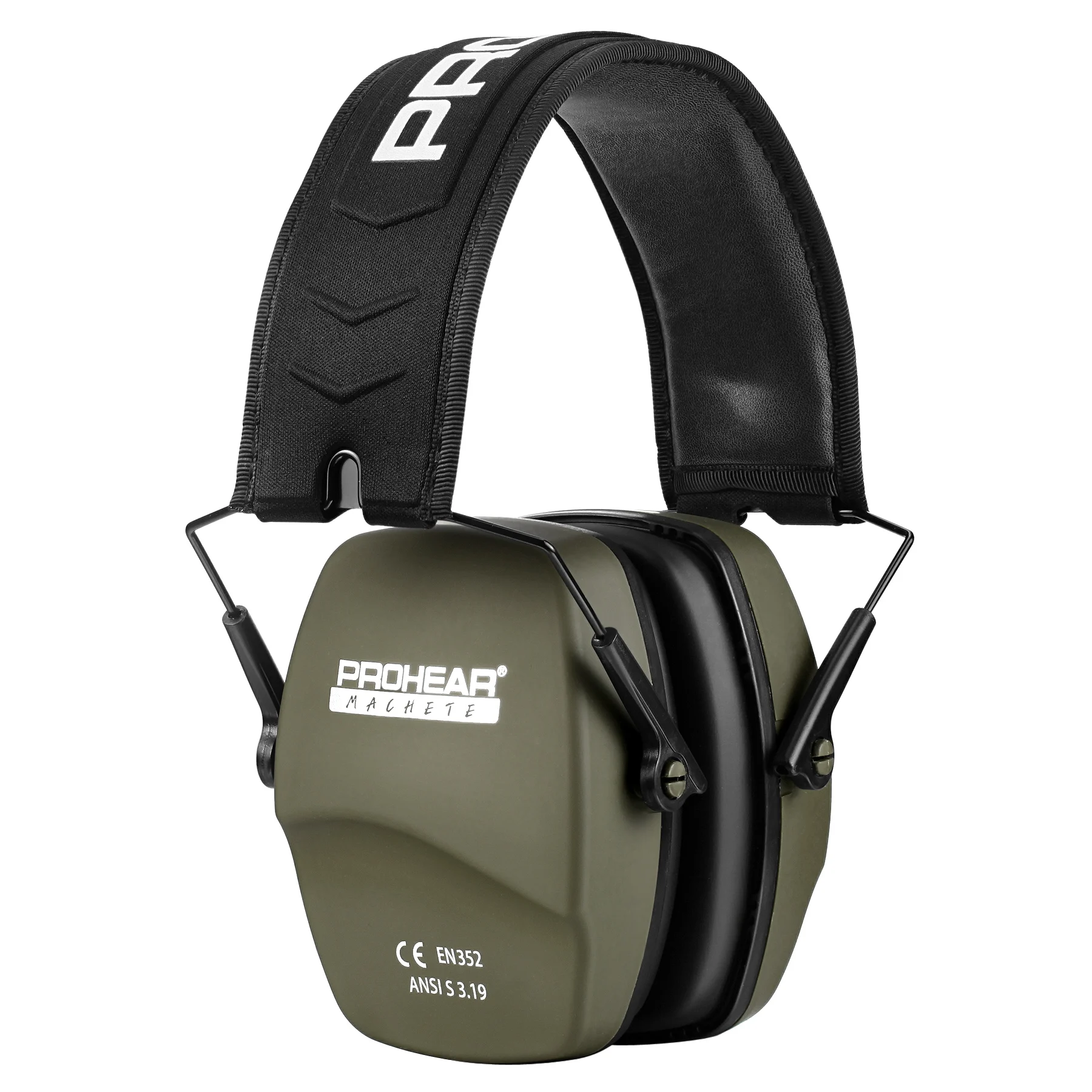 PROHEAR Shooting Ear Protection Safety Earmuffs Noise Reduction Slim Passive Hearing Protector for Huning NRR26dB