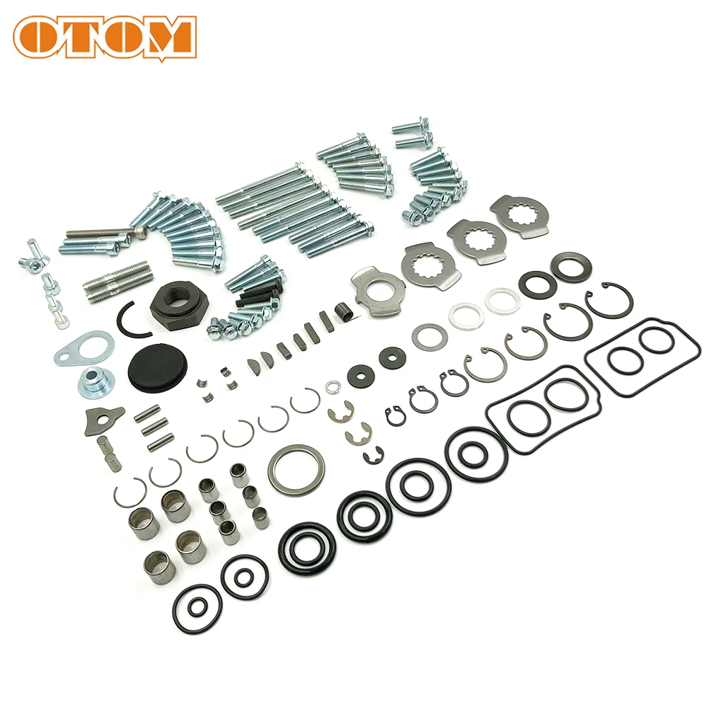 OTOM para ZONGSHEN NC250 Paquete de mantenimiento de vehículo entero, sello de junta de tornillo, KEWS K16, KAYO T6, Motocross, Dirt Bike Enduro