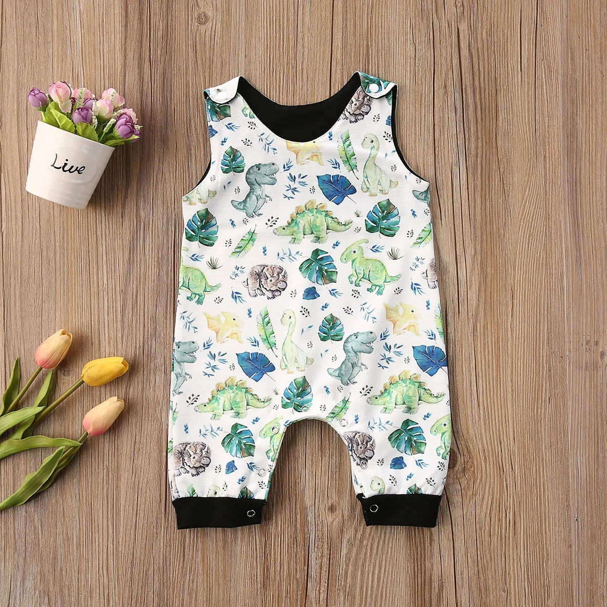 Cartoon Cotton Baby Romper 5