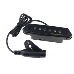 Skysonic Guitar Pickup Preamp System A-710 Humbucker Sound Hole Pickup Tone Balanced Warmth Guitar Accessories