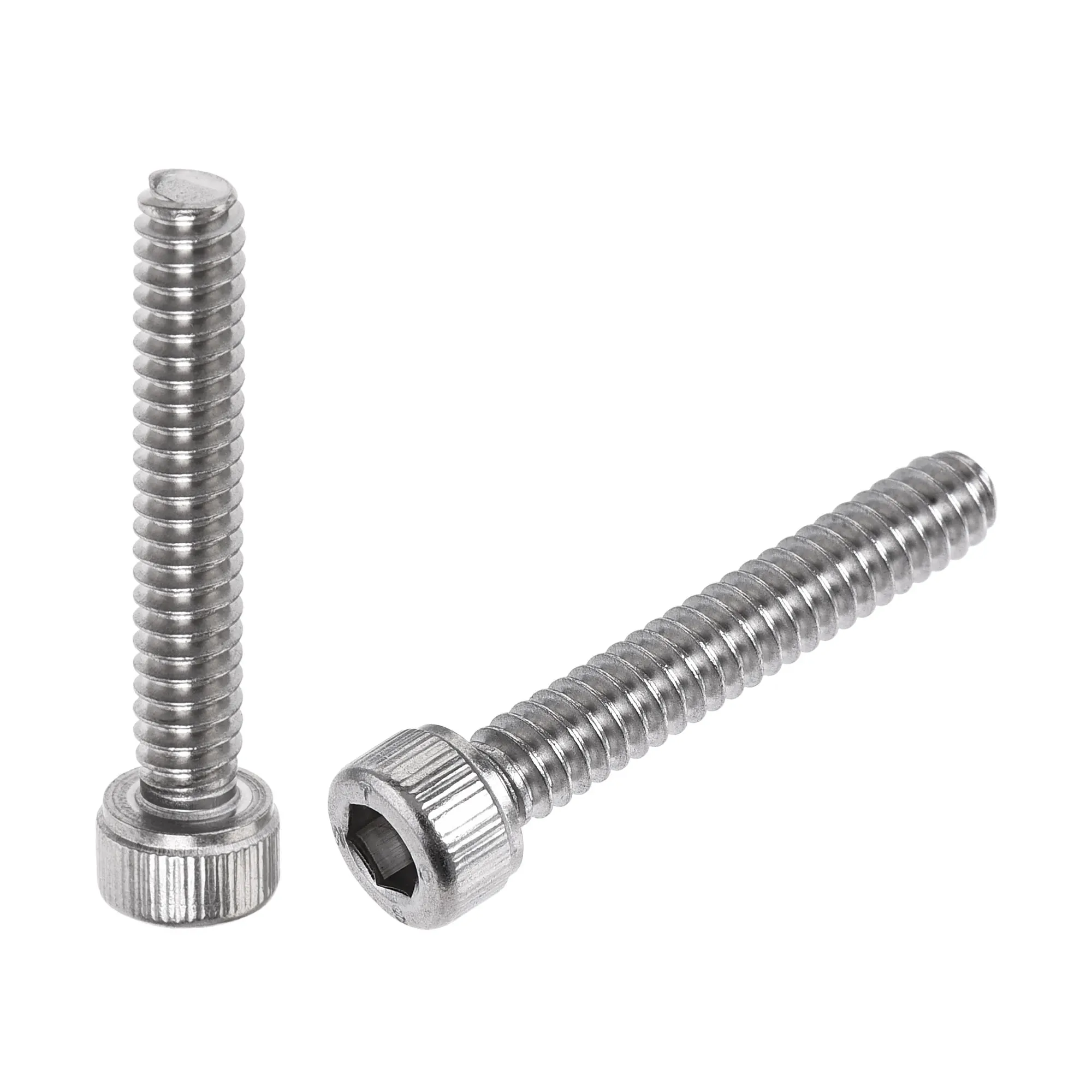 

Uxcell #10-24x1-1/8" Hex Socket Head Cap Screw Bolts 304 Stainless Steel Polished 25pcs