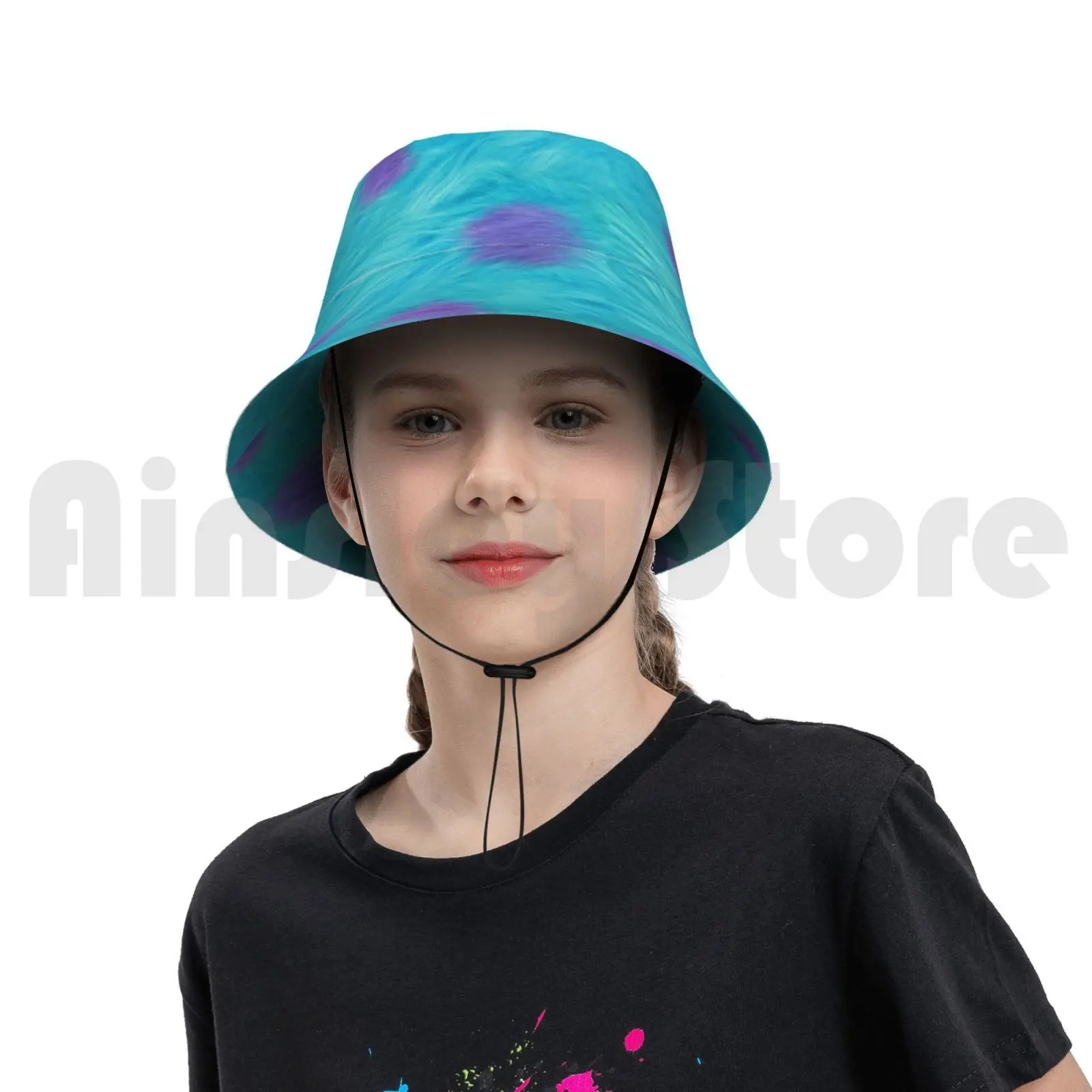 Monsters Inc Sun Hat Foldable UV Protection James P Sullivan Sulley Monsters Inc Kids Cute Kids Kid Sulley Monsters Inc