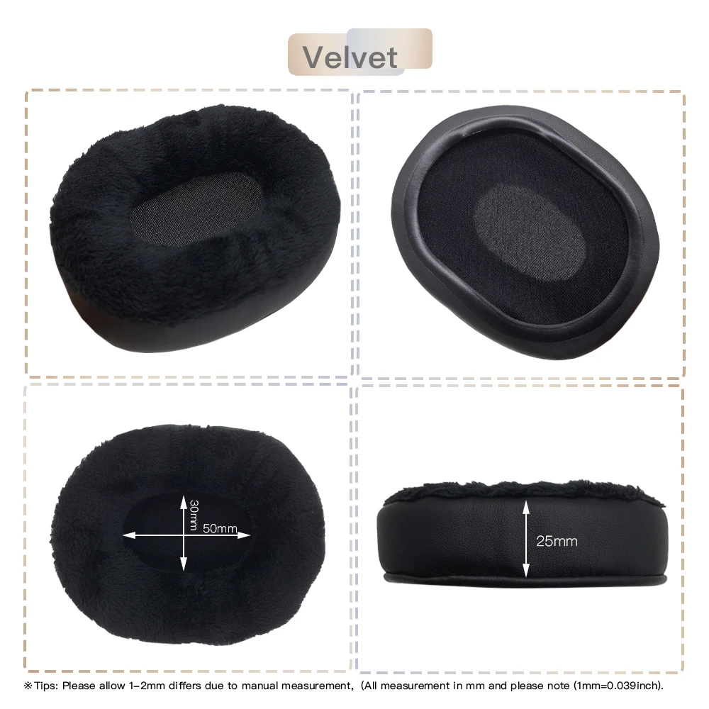 KQTFT 1 Pair of Replacement EarPads for JBL E65 BTN JBL-E65-BTN Headset Ear pads Earmuff Cover Cushion Cups