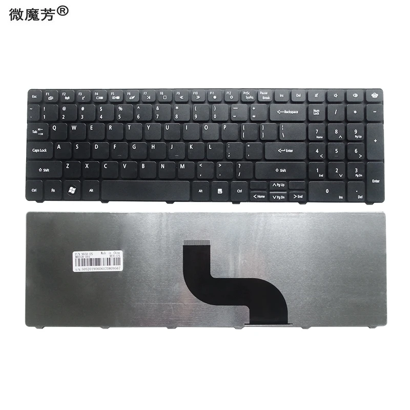 Nowy angielski dla Packard Bell Easynote EN TE11BZ TE11HC TE11HR klawiatura laptopa usa