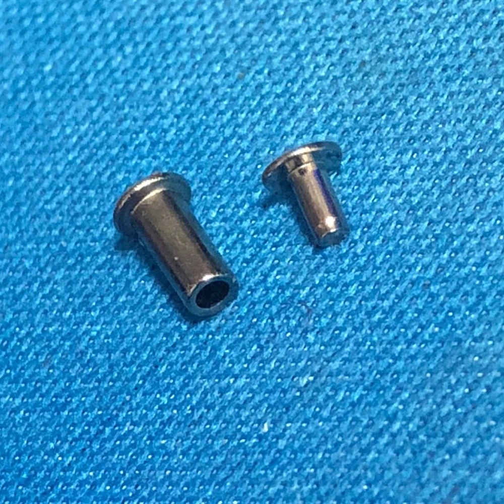 

10Set/Lot Wholesale High Quality Steel Wheel Rivets Set For ZP Zorro Kerosene Grinding Wheel Lighter Repair Service Inner Part