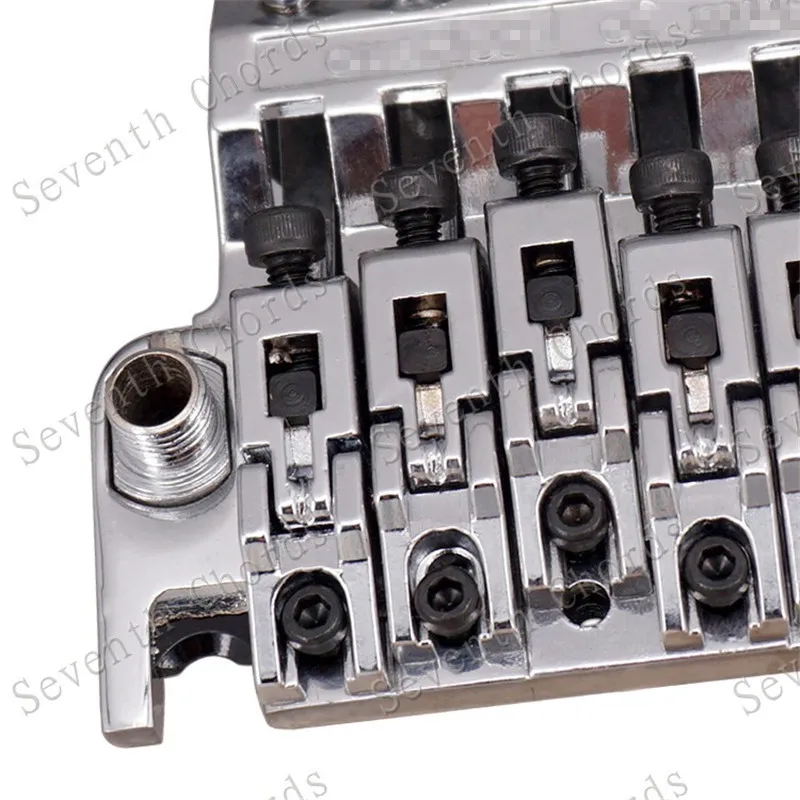 Ein Set Vintage-Tremolo-Brücke mit Doppelverriegelungssystem für E-Gitarren-Zubehörteile und Musikinstrumente – Detail 17