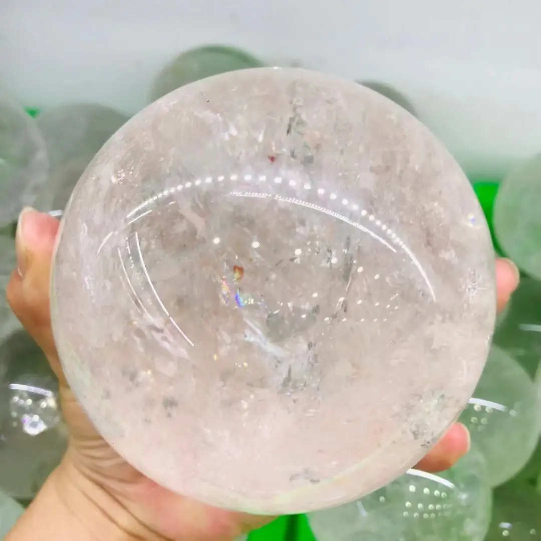 1pc Natural Clear Quartz Crystal Ball Spheres 90mm-120mm For Healing