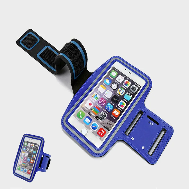 Phone Running Case Telefoon Arm Band Exercise Case Mobile Bracelet Phone Holder Sport Brassard City Night Run For iPhone Samsung