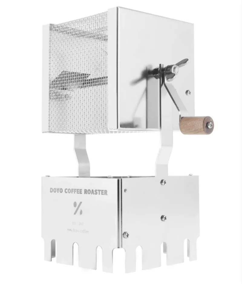 Новое устройство для обжарки кофейных зерен с дальним инфракрасным нагревом, ручной гаджет из нержавеющей стали 304, равномерно нагревается,...