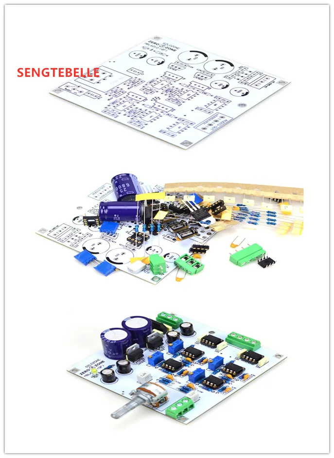 HiFi ستيريو Preamplifier مجلس قاعدة ، MBL6010D Preamp ، NE5534 * 6 Opa ، ألمانيا قاعدة