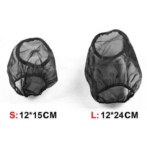 Imagen 2 del producto Cubierta protectora de filtro de aire Universal, impermeable, a prueba de aceite, a prueba de polvo, para filtros de entrada de aire de alto flujo, cubierta de filtro de aire