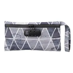 Smell Proof Bag With Lock Active Carbon Lined Odorproof Storage Pouch Deodorant Cosmetic Bag With Lock Travel Storage Bag