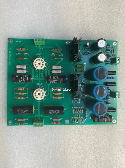 Reference Conrad-Johnson Pv12 circuit 12AU7 tube preamplifier board