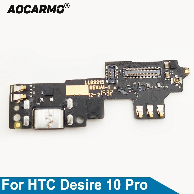 Aocarmo For HTC Desire 10 Pro USB Charging Port Charger Dock Jack Flex Cable